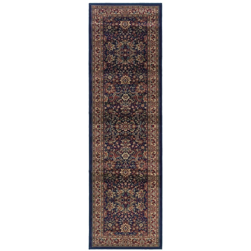 HomeRoots Oriental Traditional Runner Area Rug