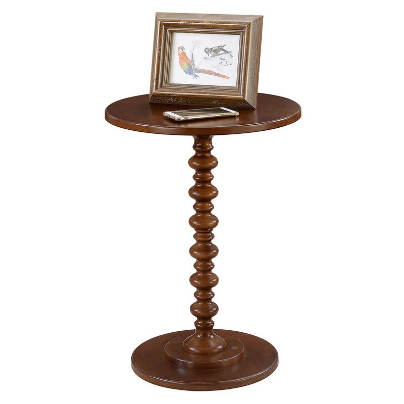 Convenience Concepts Palm Beach Round Spindle Table