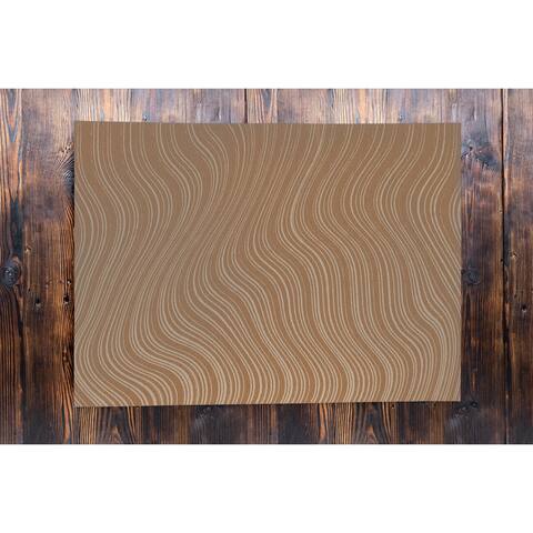 RIPPLE TERRACOTTA Outdoor Mat By Kavka Designs