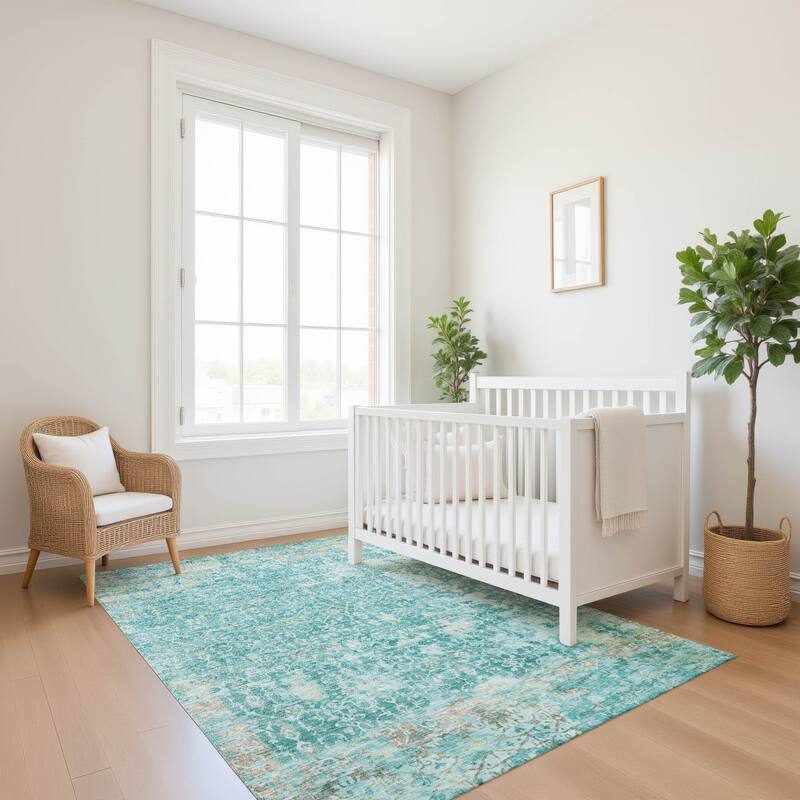Premium Washable Super Soft Traditional Vintage Mayfield Rug
