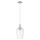 Option Clear Shade / Brushed Satin Nickel