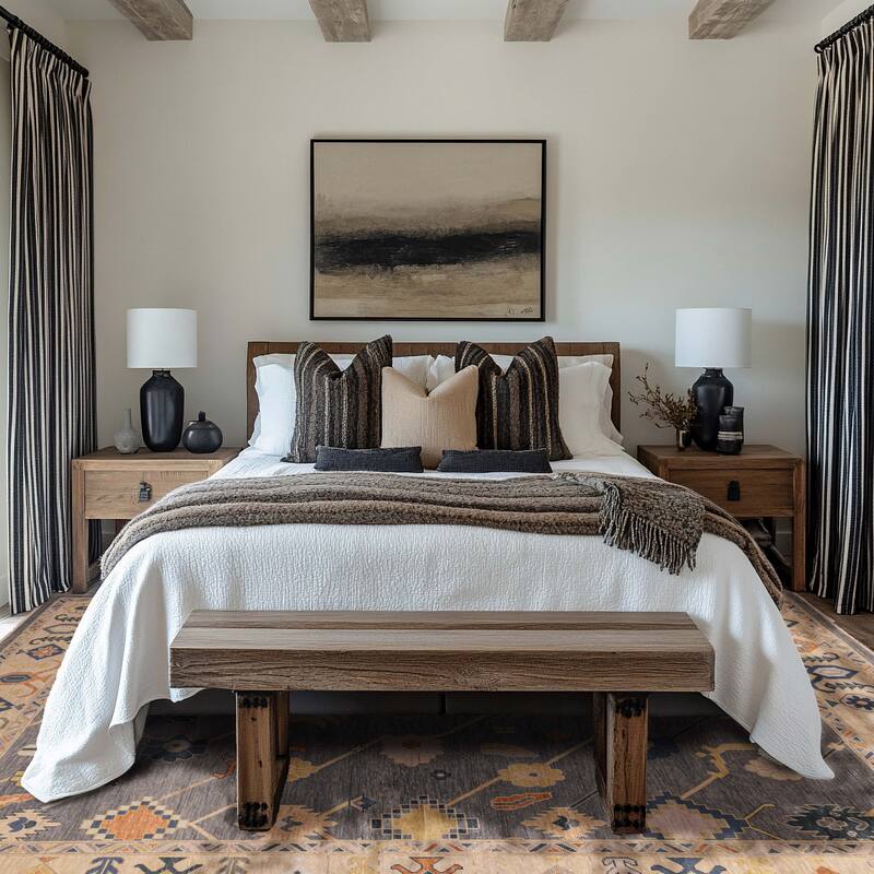 ECARPETGALLERY Hand-knotted Modern Oushak Grey Wool Rug - 9'11 x 13'10