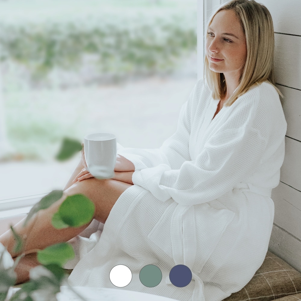 Cariloha Waffle Knit Robe