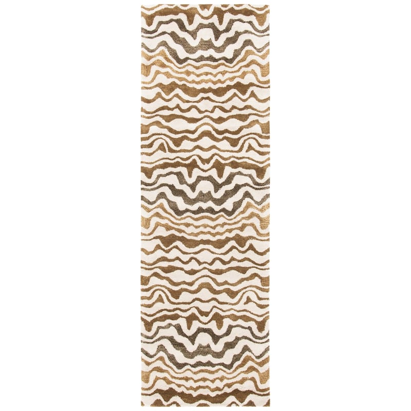 SAFAVIEH Handmade Soho Cherrelle Tribal N.Z. Wool Rug