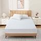 preview thumbnail 2 of 8, Waterproof Mattress Protector, Noiseless & Secure Fit with Deep Pocket Full - Leaf Quilted