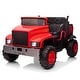 preview thumbnail 11 of 18, 24V Electric Ride On Car for Kids with Remote Control, Dump Bed