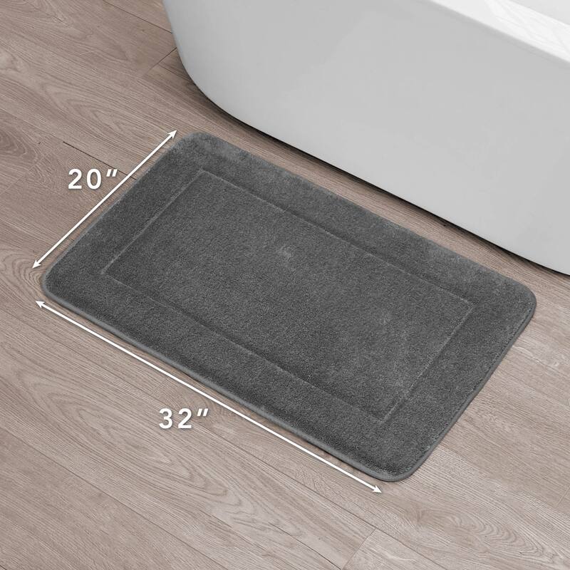 Oliver Brown Terry Memory Foam Bath Mat