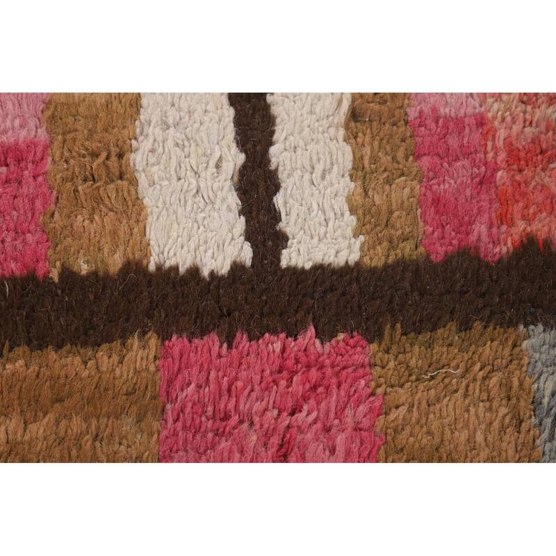 Moroccan Oriental Area Rug Handmade Wool Carpet - 8'2" x 10'7"