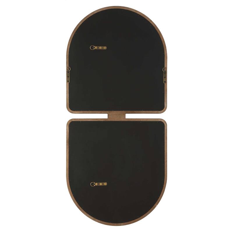 Uttermost 08282 Jacques 22"W x 47-1/2"H Arched Flat Wood Framed Accent