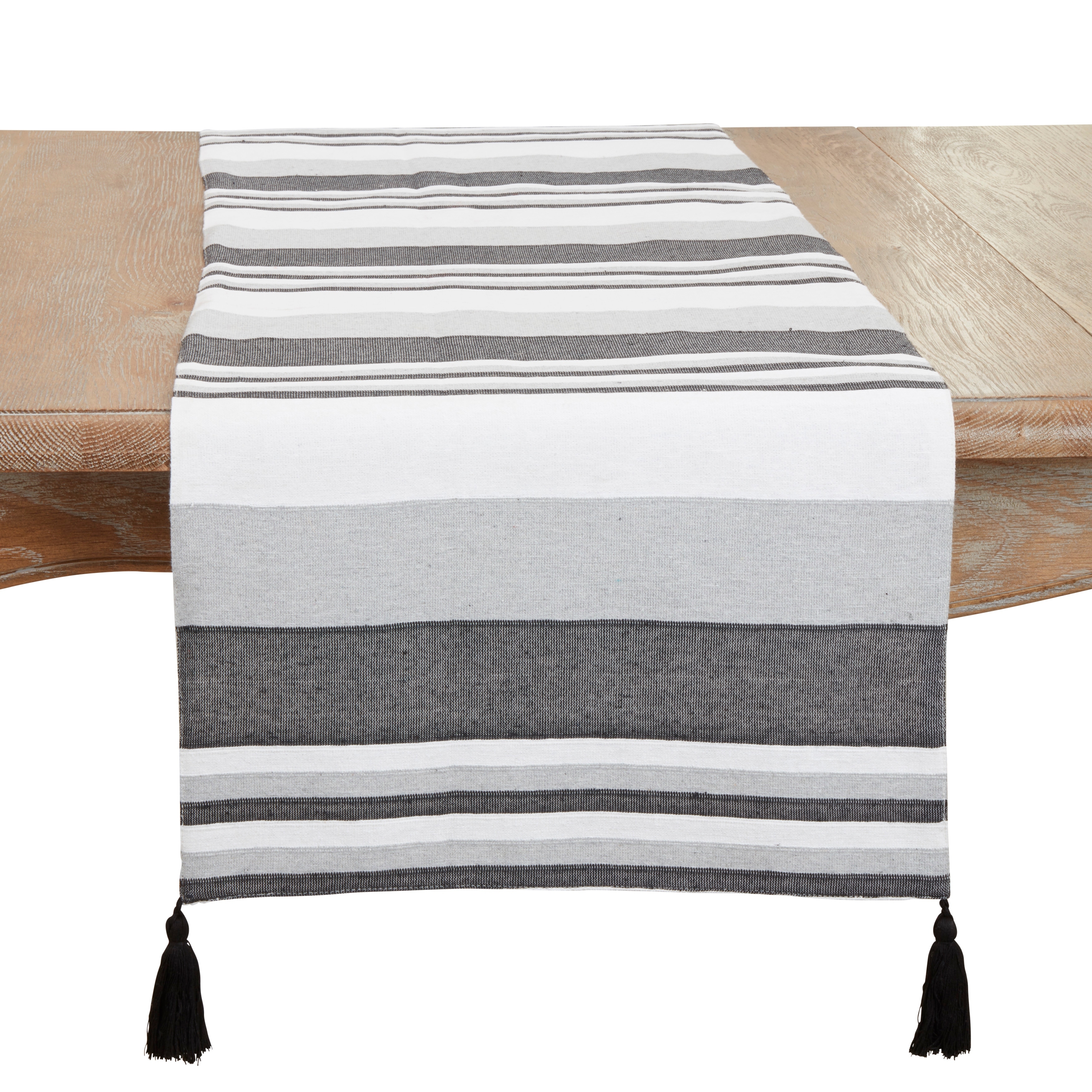Saro Lifestyle Pleated Perfection Table Runner - 16"x72"