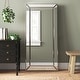 preview thumbnail 1 of 6, Allan Andrews Wood Framed Full Length Titus Floor Mirror - Silver - 70" H x 30" W