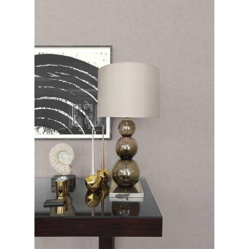 Advantage Tharp Taupe Texture Wallpaper