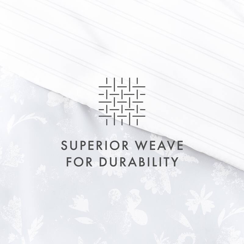 Becky Cameron Oversized Country Home 3 Piece Reversible Duvet Cover Set