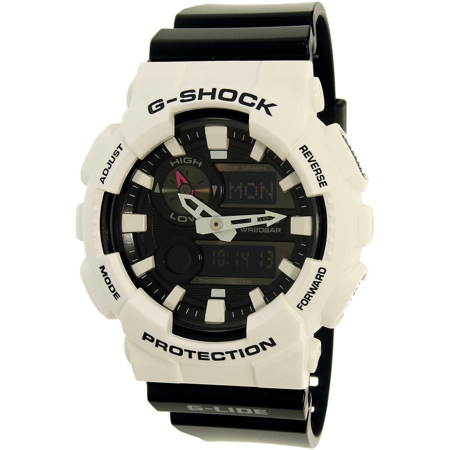 Shop Casio Men S G Shock Black Rubber Quartz Sport Watch Overstock 18770368