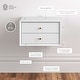 preview thumbnail 3 of 82, Nathan James Harper 2-Drawer Mid-Century Side Table