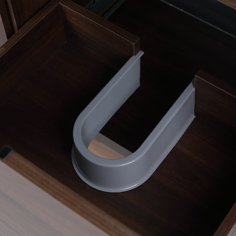 48 inch Bathroom Vanity with White Resin Top and Basin
