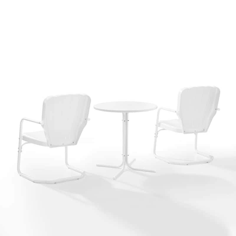 Crosley Ridgeland 3Pc Outdoor Bistro Set - 108 W x 34 D x 34.25 H