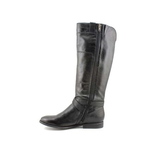Womens Artful Leather Round Toe Mid-Calf Fashion Boots Womens Artful Leather Round Toe Mid-Calf Fashion Boots