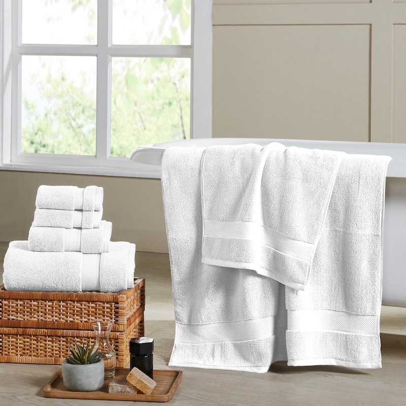 Modern Threads Luxury 6-Piece Cotton Quick-Dry Towel Set