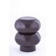 preview thumbnail 1 of 2, Round Iron Stool with Base - Medium