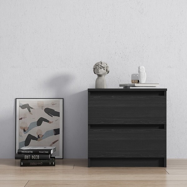 overstock black nightstand