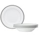 preview thumbnail 1 of 7, Noritake Charlotta Set Of 4 Rim Soup Bowls, 9", 27 Oz.