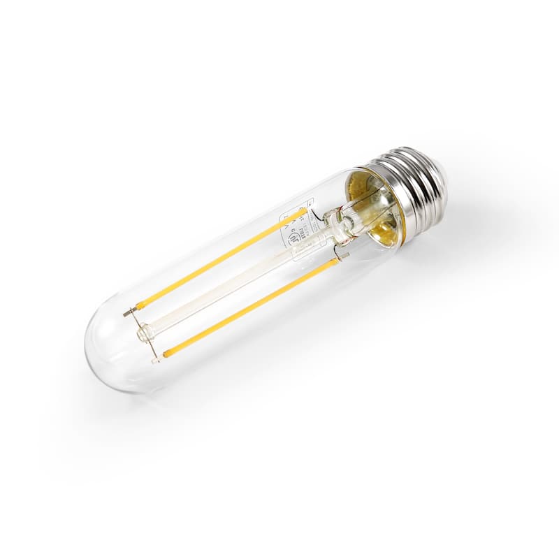 Light Society Set of 6 Sovana T10 / 4.9" Clear LED Filament Light Bulbs