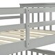 preview thumbnail 11 of 63, Twin over Twin House Bunk Bed With Shelves And Drawers