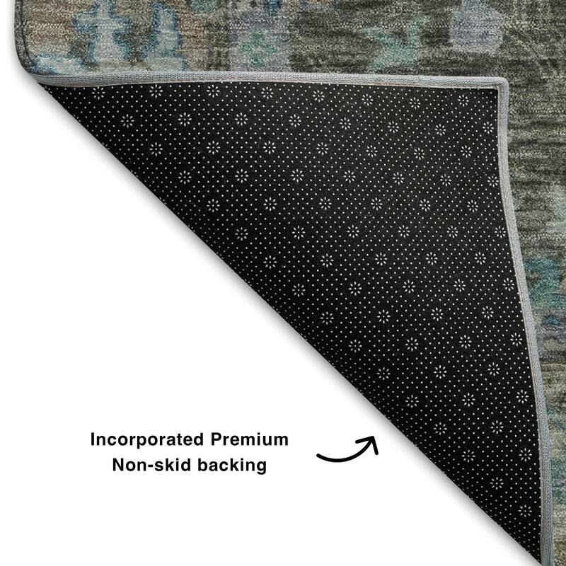 Premium Washable Super Soft Traditional Lily Mayfield Rug