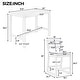 preview thumbnail 9 of 29, Rustic Patio Bar Set, 5-Piece Outdoor Furniture with Ergonomic Chairs and Solid Wood Tabletop