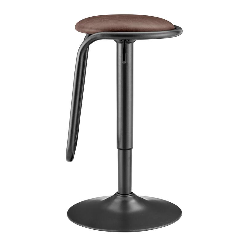 NPD Furniture Elijah PU Gaslift Bar Stool (Set of 2)
