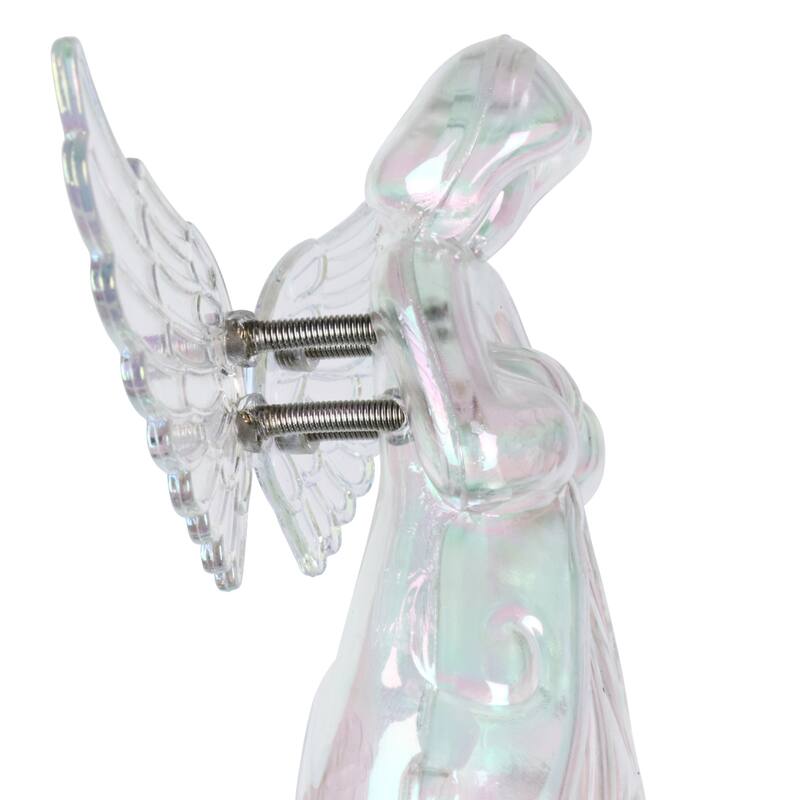 Exhart 2 Piece Angel WindyWing Garden Stakes, 4.5 by 30 Inches