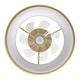 preview thumbnail 21 of 19, JONATHAN Y Loren 20" Modern 6-Speed Metal Dimmable Smart LED Ceiling Fan, App & Remote - 11.5 Inches