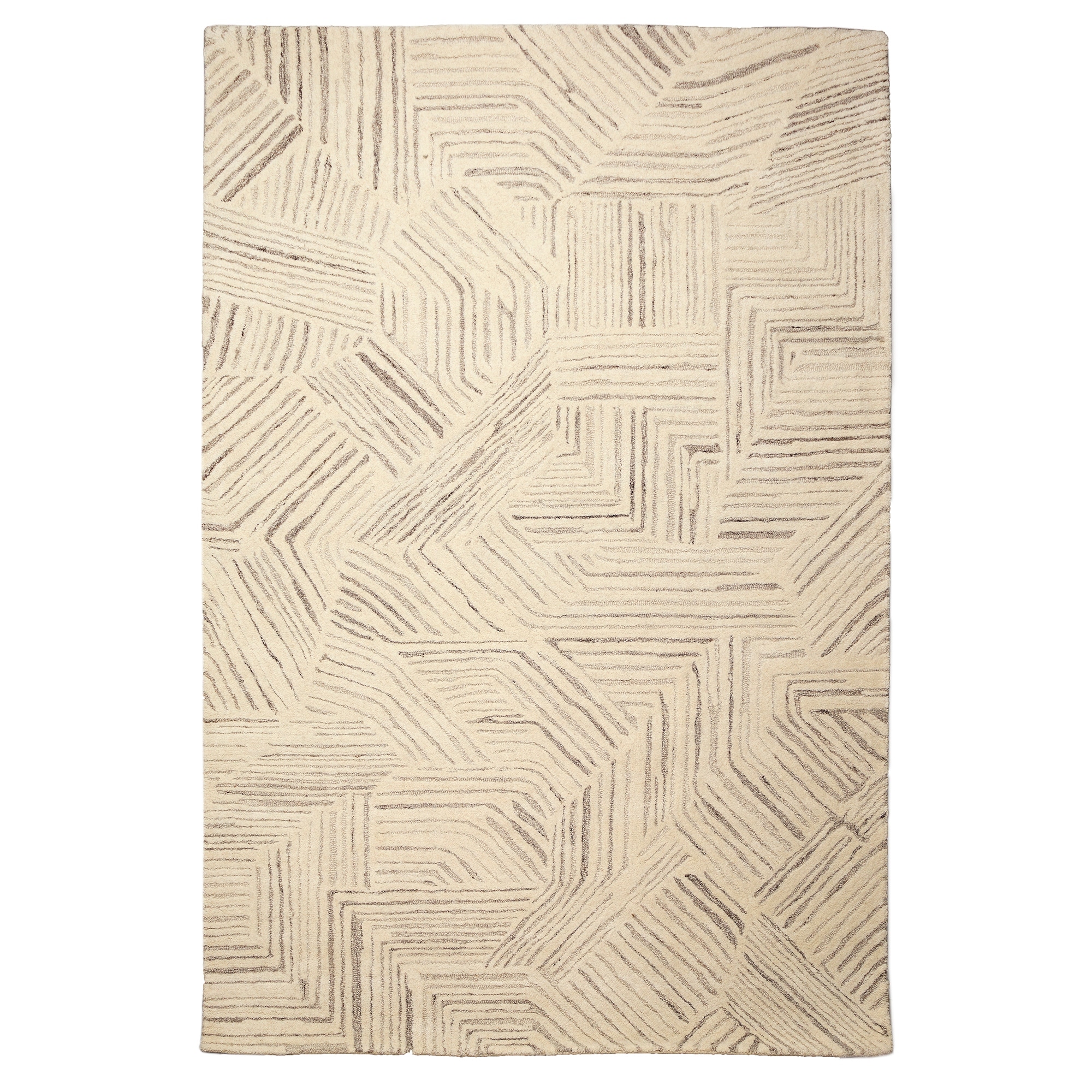 Lush Decor Madison Modern Indoor Rug Natural