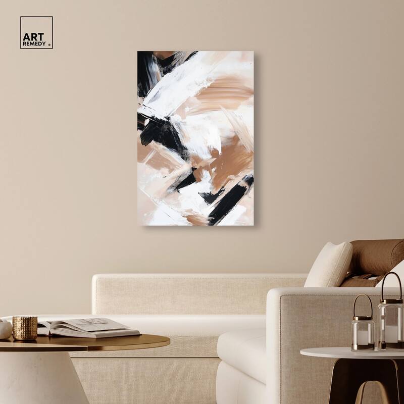 Sable and Sand I Canvas by Art Remedy, Gallery Wrapped