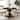 Roundhill Furniture Windvale Cross-Buck Base Dining Table