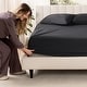 preview thumbnail 17 of 55, Bare Home Organic Cotton Fitted Sheet - Smoth Sateen Weave