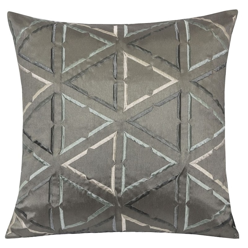 Homey Cozy Triangle Throw Pillow Cover & Insert ( Set of 2 )