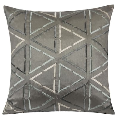 Homey Cozy Triangle Throw Pillow Cover & Insert ( Set of 2 )