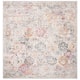 SAFAVIEH Madison Avery Boho Chic Distressed Area Rug - 12' x 12' Square - Grey/Gold