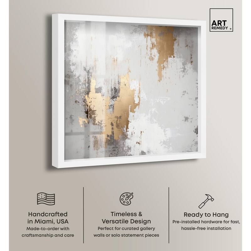 Ghostly Glimmer I Shadowbox by Art Remedy