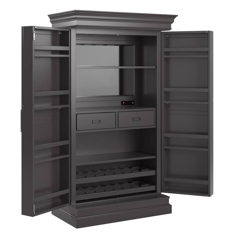 Boudicca Bar with Wine Storage Cabinet by iNSPIRE Q Classic