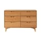 preview thumbnail 65 of 72, Walker Edison Gammelstaden Mid-Century Solid Wood 6-Drawer Dresser