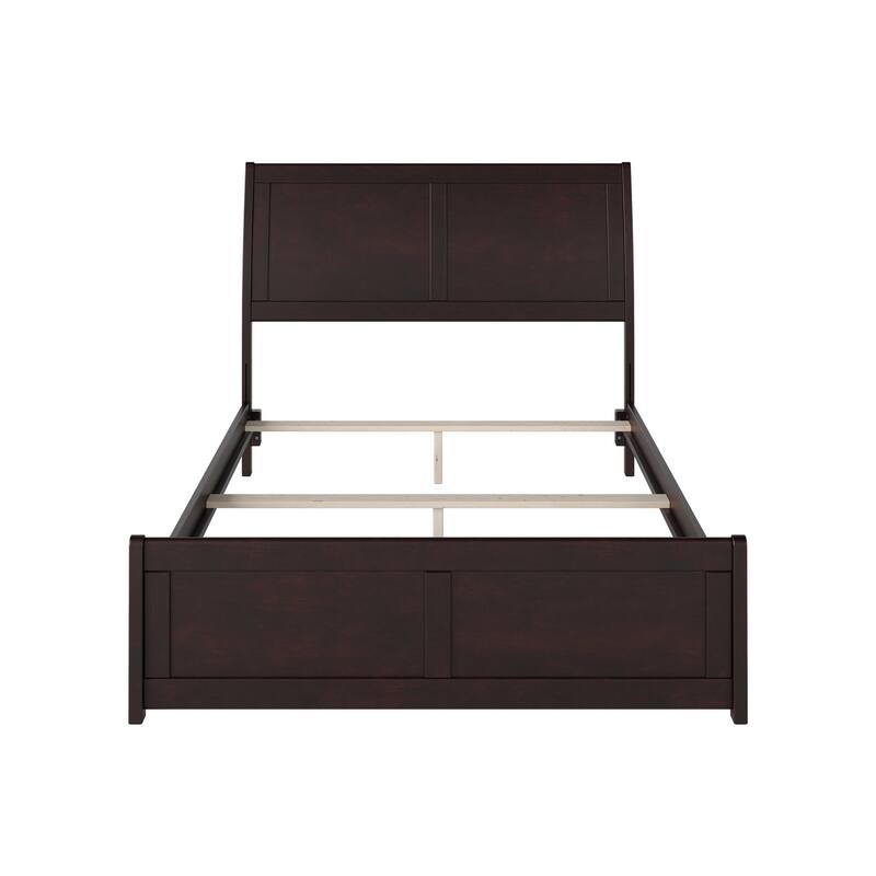 Portland Full Bed with Matching Footboard in Espresso