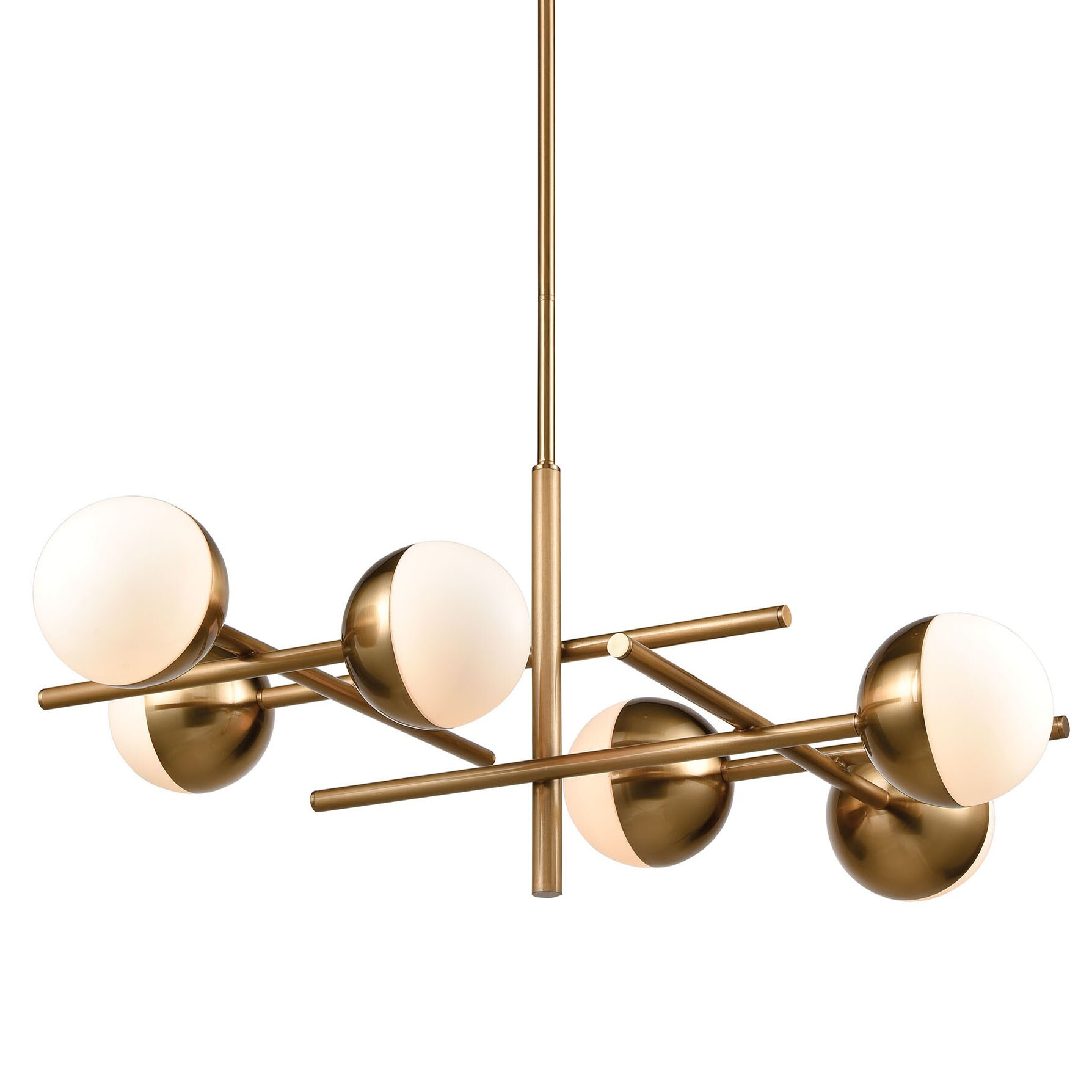 Elk Home D4208  Rumba 6 Light 34" Wide Chandelier - Chandeliers For Bedrooms by Overstock.com