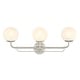preview thumbnail 6 of 6, Minka Lavery 3793 Whitehall 3 Light 28" Wide Bathroom Vanity Light