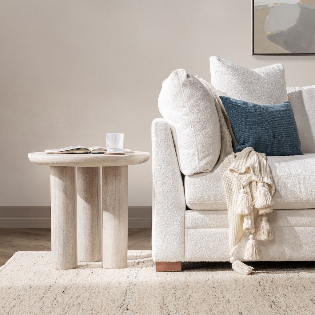 Beau Mango Wood End Table by Kosas Home