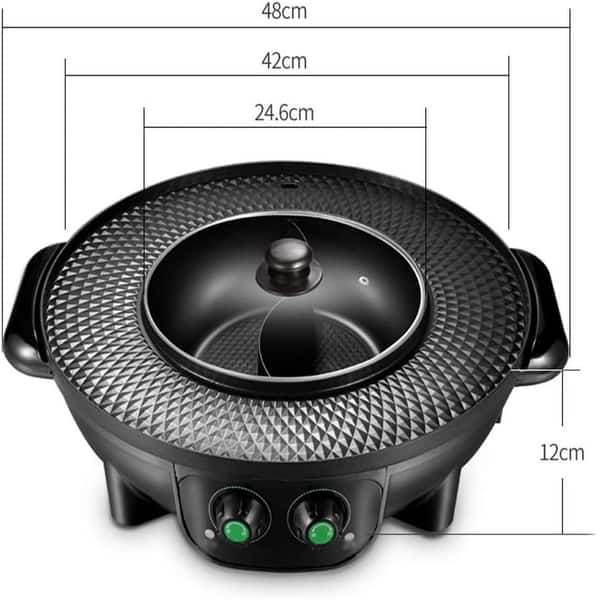 Stainless Steel Hot Pot With Cover Induction Cooker Hotpot Pan
