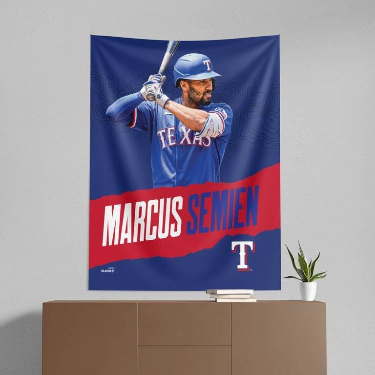 MLB Texas Rangers Player Wall Hanging