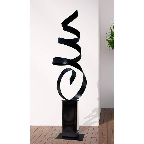 Shop Statements2000 Black Abstract Metal Garden Sculpture Indoor
